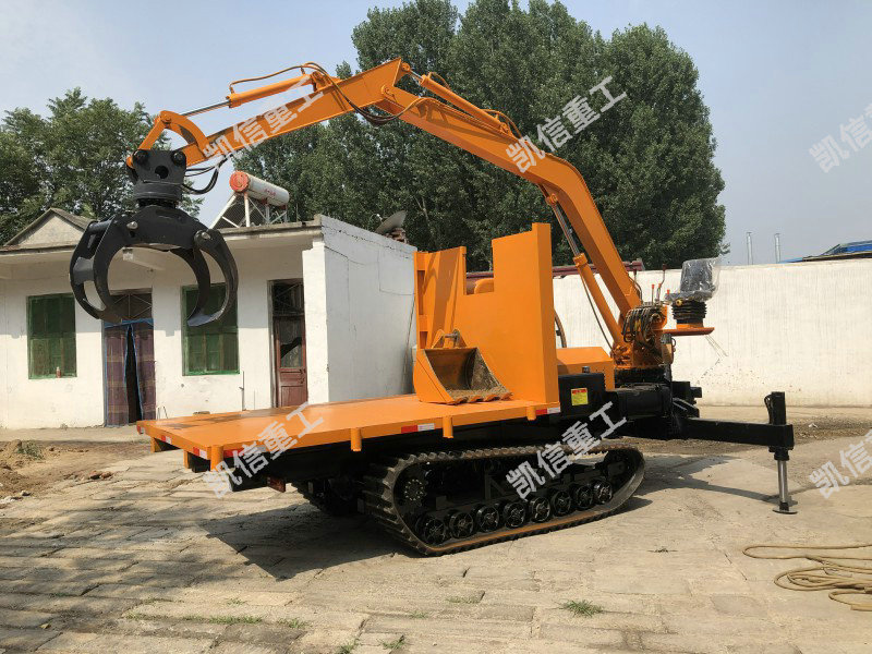 履帶(dài)隨車抓